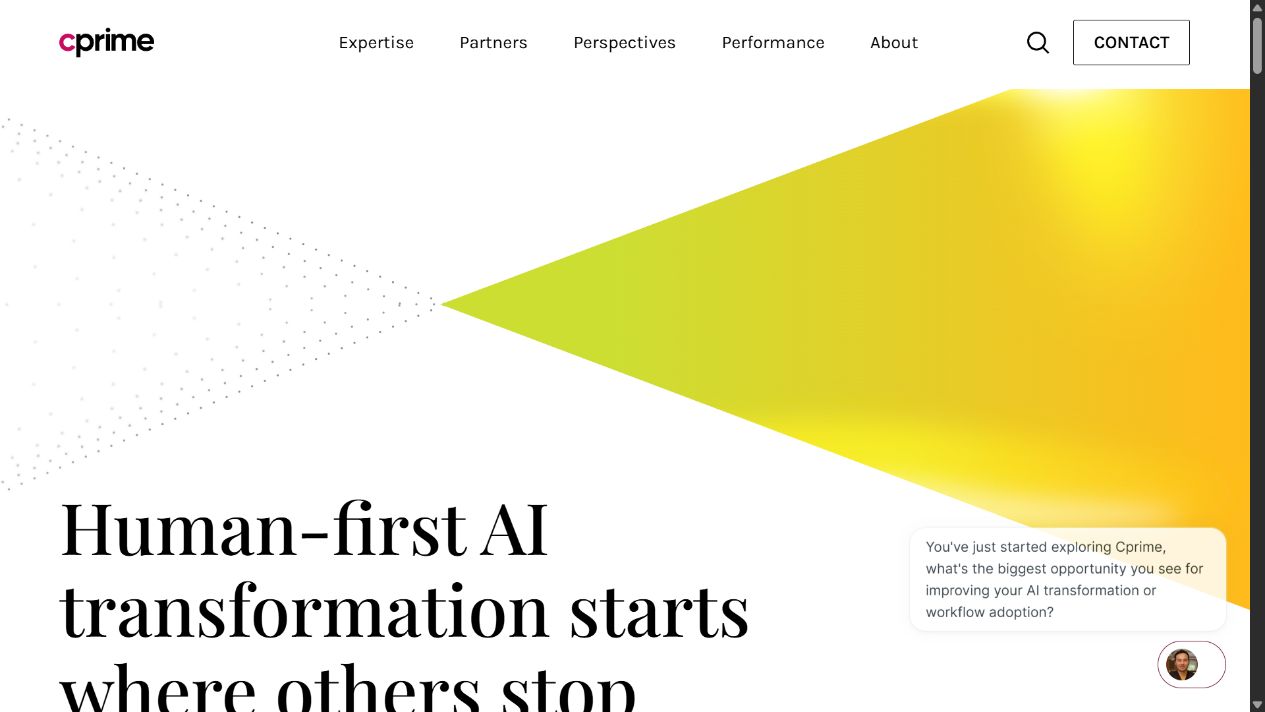 Cprime website preview
